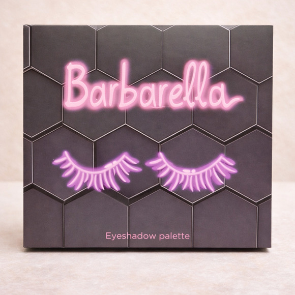 Barbarella Smoky Eyeshadow Palette  New Neutral Grunge Glam Multi Finish Makeup - Picture 2 of 8